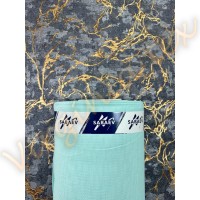 Material etamina bumbac 100 % 150 cm rola 30 ml mint